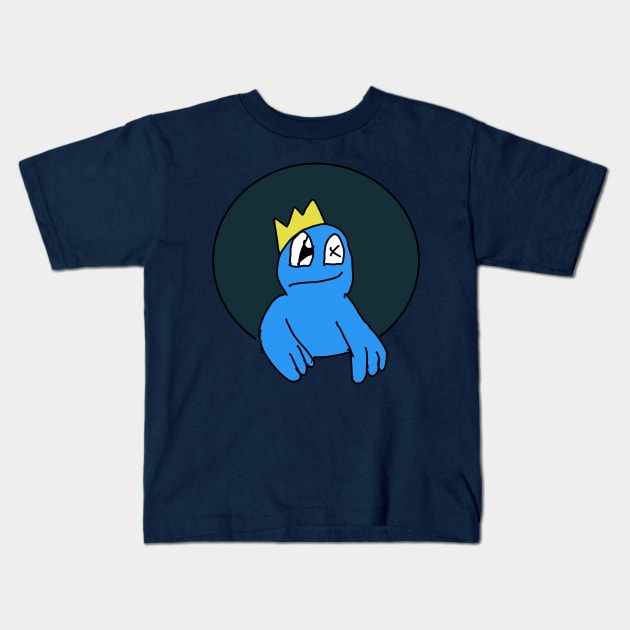 Blue Kids T-Shirt by Idk what to call it